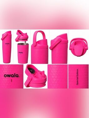 💕🏌🏻‍♀️Owala FreeSip Sway 30oz “Early Birdie” Raised Golf Ball Texture NWT